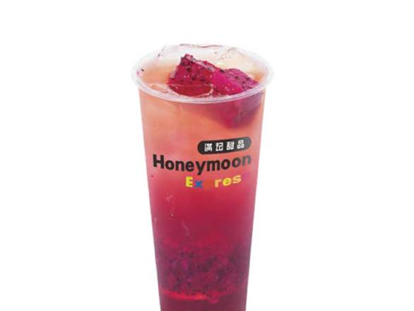 Pitaya Green/Black Tea 紅火龍綠茶/紅茶